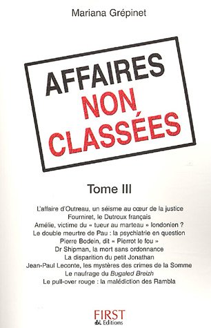 AFFAIRES NON CLASSEES