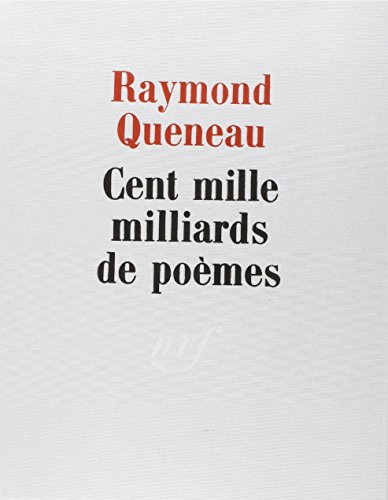 CENT MILLE MILLIARDS DE POÈMES