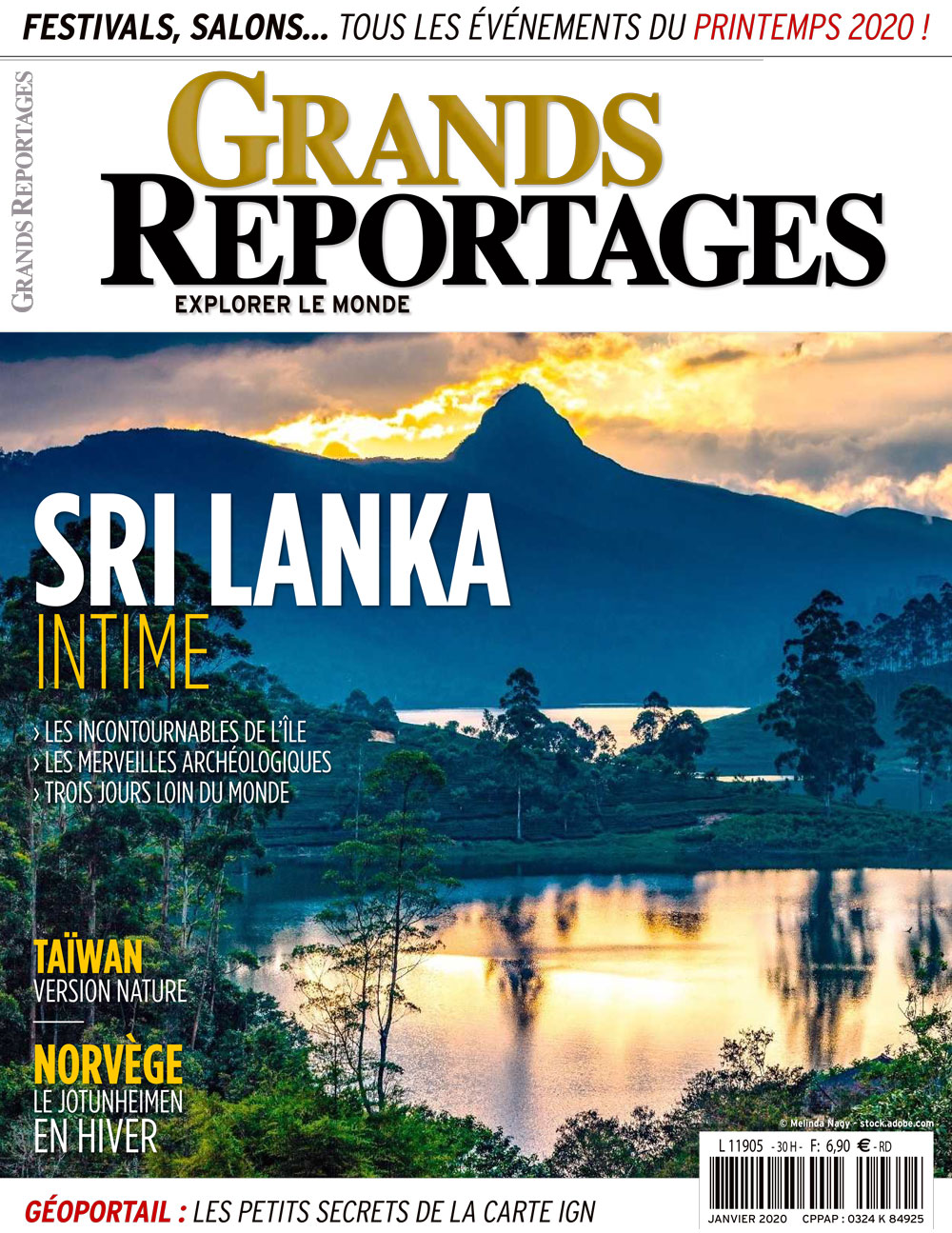GRANDS REPORTAGES N°470 JANVIER 2020