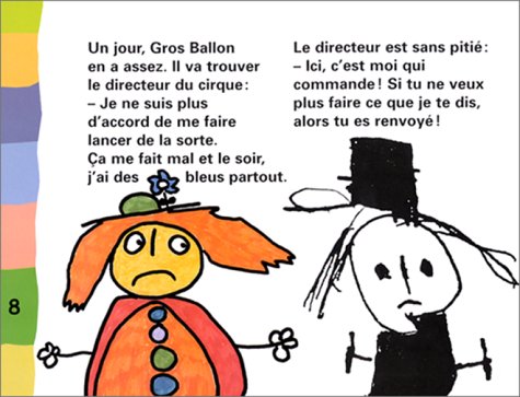 GROS BALLONLE CLOWN QUI N.A PAS DE PIEDS