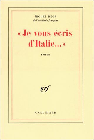 JE VOUS ÉCRIS D'ITALIE