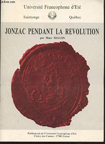 JONZAC  PENDANT  LA  REVOLUTION