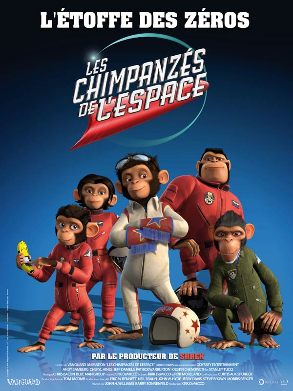 LES CHIMPANZÉS DE L'ESPACE
