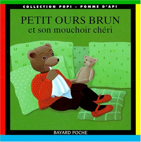 PETIT OURS BRUN ET SON MOUCHOIR CHÉRI