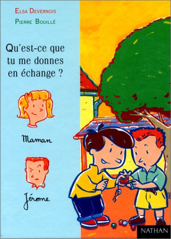 QU'EST-CE QUE TU ME DONNES EN ÉCHANGE ?