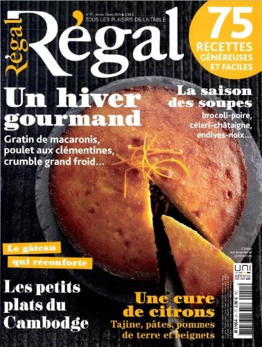 RÉGAL N°66  JUILLET AOÛT 2015