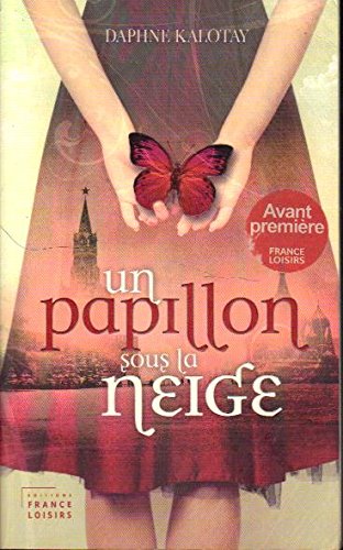 UN PAPILLON SOUS LA NEIGE