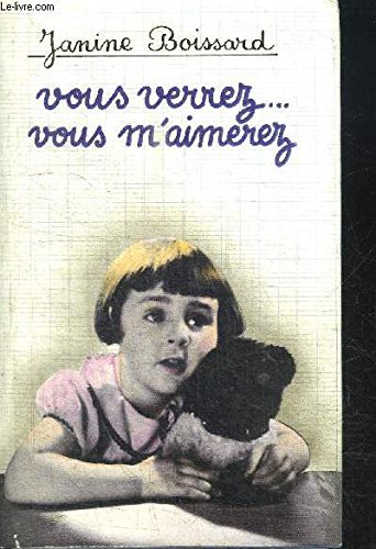 VOUS VERREZ VOUS M 'AIMEREZ